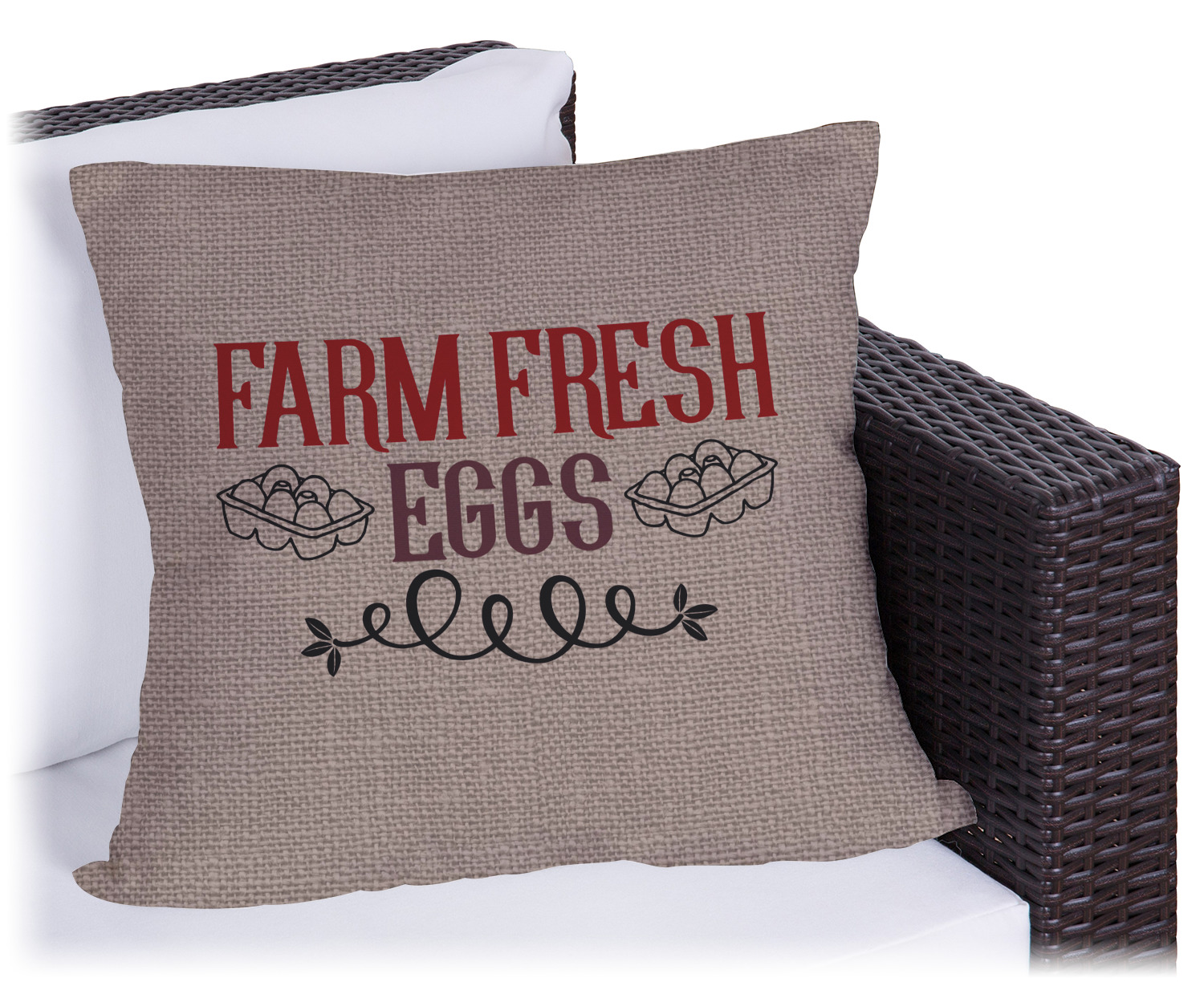 Farm Quotes Outdoor Pillow 18" (Personalized) YouCustomizeIt
