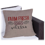 Farm Quotes Outdoor Pillow - 16"