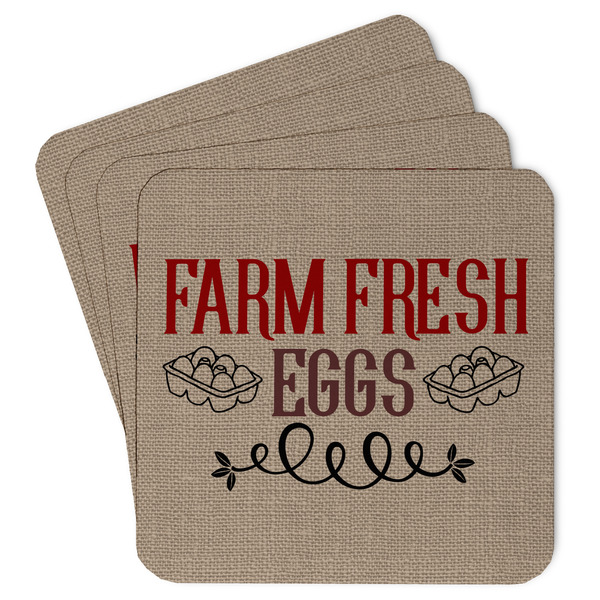 Custom Farm Quotes Paper Coasters