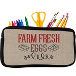 Farm Quotes Neoprene Pencil Case - Small