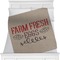 Farm Quotes Minky Blanket
