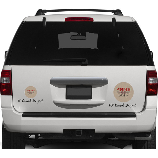 Farm Quotes Personalized Car Magnets on Ford Explorer