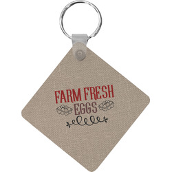 Farm Quotes Diamond Plastic Keychain