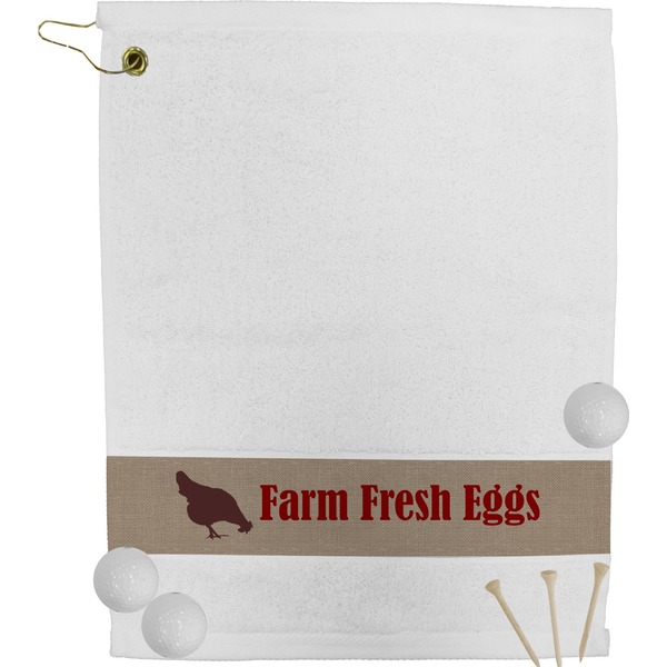 Custom Farm Quotes Golf Bag Towel
