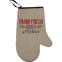 Farm Quotes Oven Mitt (Personalized)