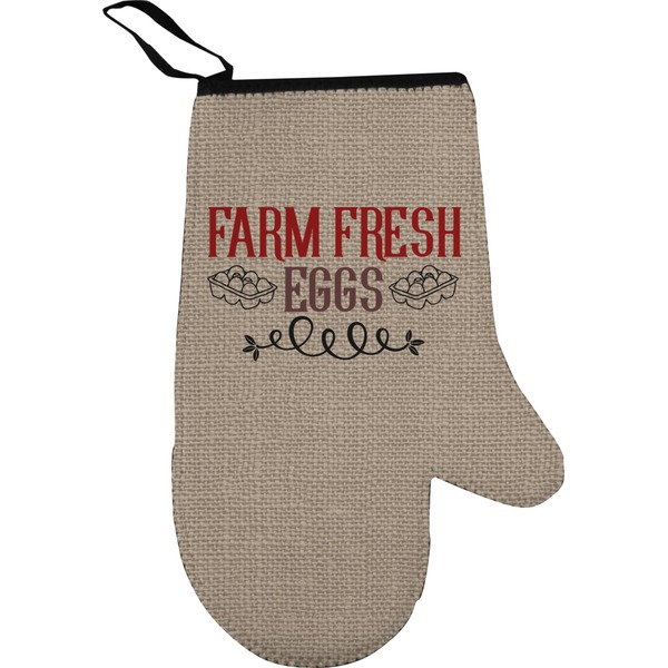 Farm Quotes Personalized Oven Mitt