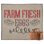 Farm Quotes Outdoor Picnic Blanket