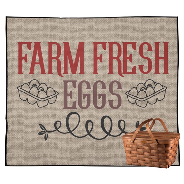 Custom Farm Quotes Outdoor Picnic Blanket