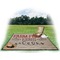 Farm Quotes Picnic Blanket - with Basket Hat and Book - in Use