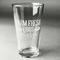 Farm Quotes Pint Glass - Engraved (Single)