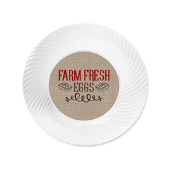 Farm Quotes Plastic Party Appetizer & Dessert Plates - 6"