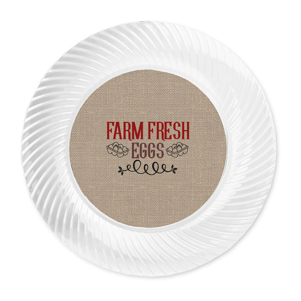 Farm Quotes Plastic Party Dinner Plates - Approval