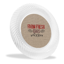 Farm Quotes Plastic Party Dinner Plates - 10"