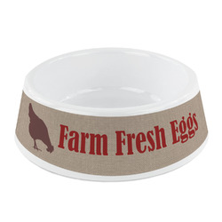 Farm Quotes Plastic Dog Bowl - Small