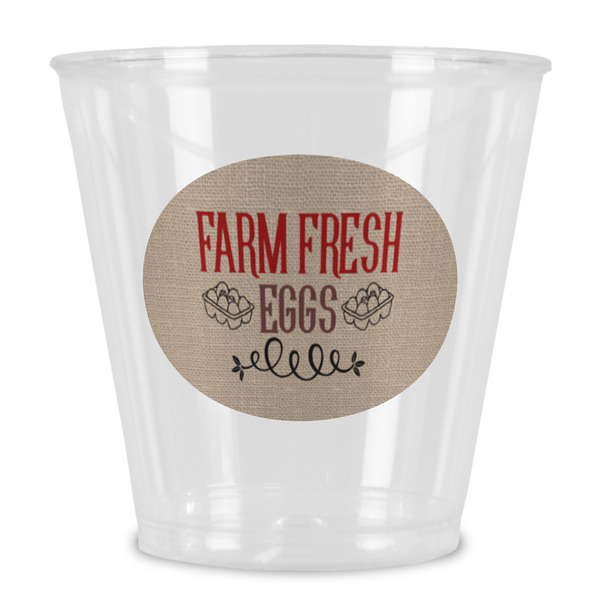 Custom Farm Quotes Plastic Shot Glass