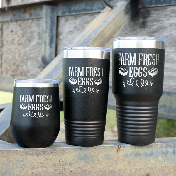 Farm Quotes Polar Camel Tumblers - Group Shot