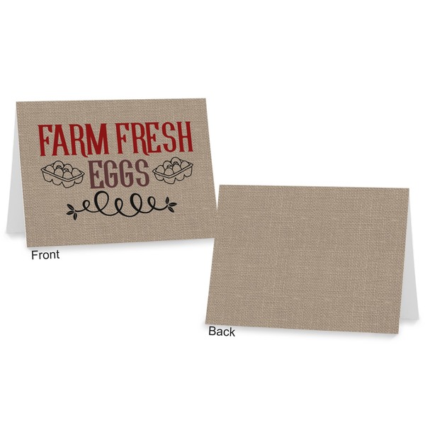 Farm Quotes Postcard - Front and Back