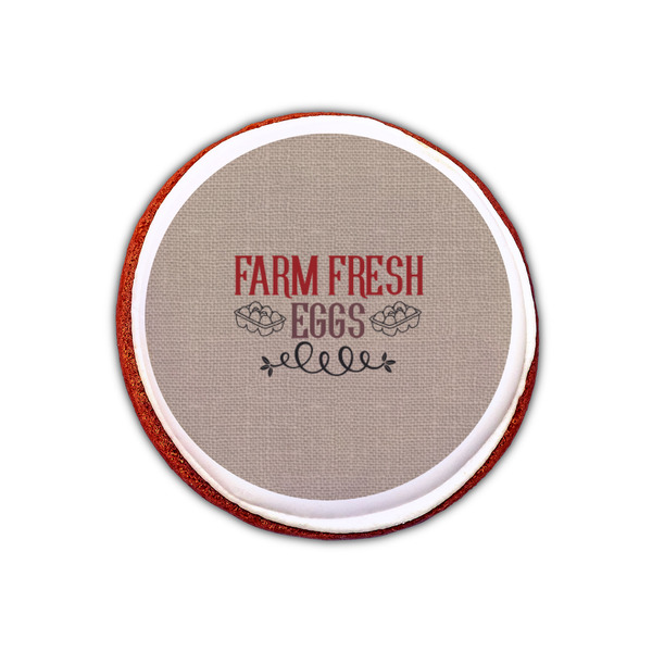 Farm Quotes Printed Icing Circle - XSmall - On Cookie