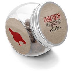 Farm Quotes Puppy Treat Jar