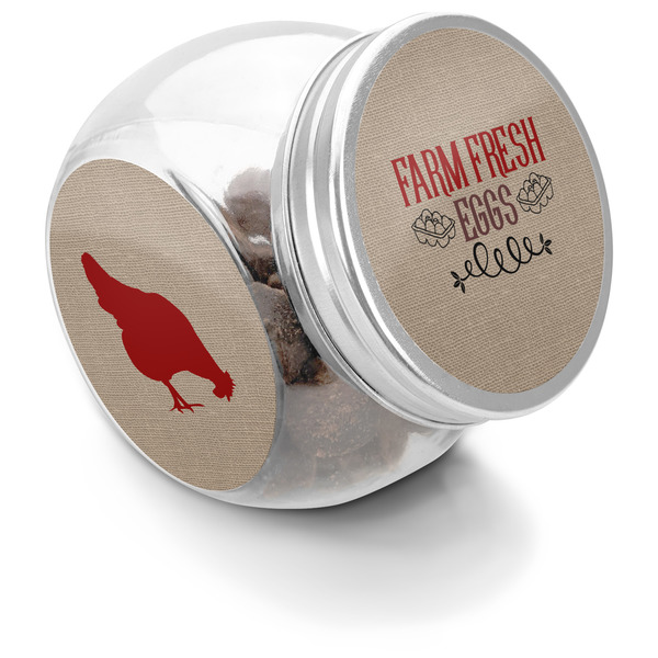 Custom Farm Quotes Puppy Treat Jar