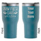 Farm Quotes RTIC Tumbler - Dark Teal - Double Sided - Front & Back