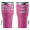 Farm Quotes RTIC Tumbler - Magenta - Double Sided - Front & Back