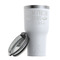 Farm Quotes RTIC Tumbler -  White (with Lid)