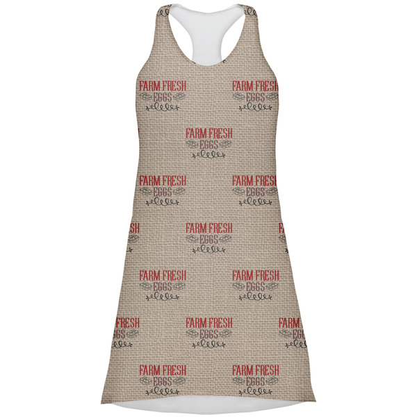 Custom Farm Quotes Racerback Dress - X Large