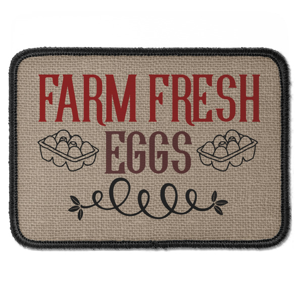 Custom Farm Quotes Iron On Rectangle Patch
