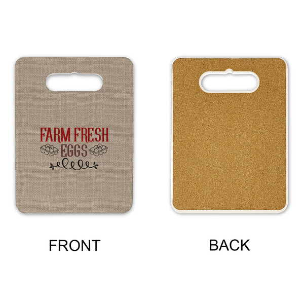 Farm Quotes Rectangle Trivet with Handle - APPROVAL