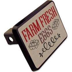 Farm Quotes Rectangular Trailer Hitch Cover - 2"