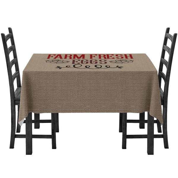 Custom Farm Quotes Tablecloth