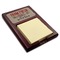 Farm Quotes Red Mahogany Sticky Note Holder