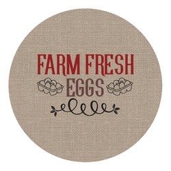 Farm Quotes Round Decal - Large