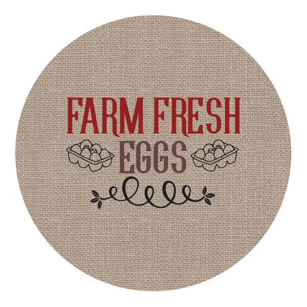 Custom Farm Quotes Round Decal - Small