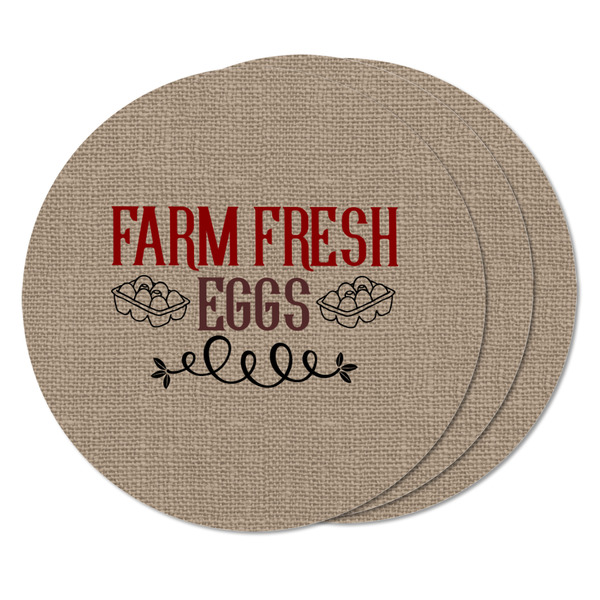 Farm Quotes Round Fridge Magnet - THREE