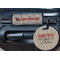 Farm Quotes Round Luggage Tag & Handle Wrap - In Context