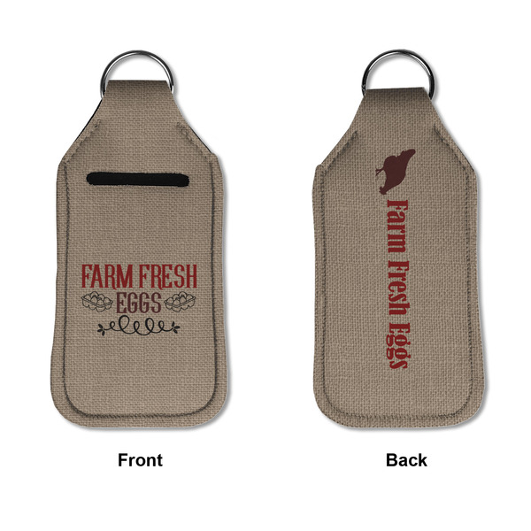 Farm Quotes Sanitizer Holder Keychain - Large APPROVAL (Flat)
