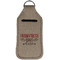 Farm Quotes Sanitizer Holder Keychain - Large (Front)