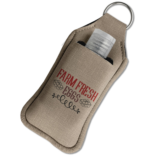 Farm Quotes Sanitizer Holder Keychain - Large in Case