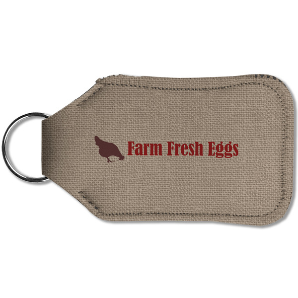 Farm Quotes Sanitizer Holder Keychain - Small (Back)