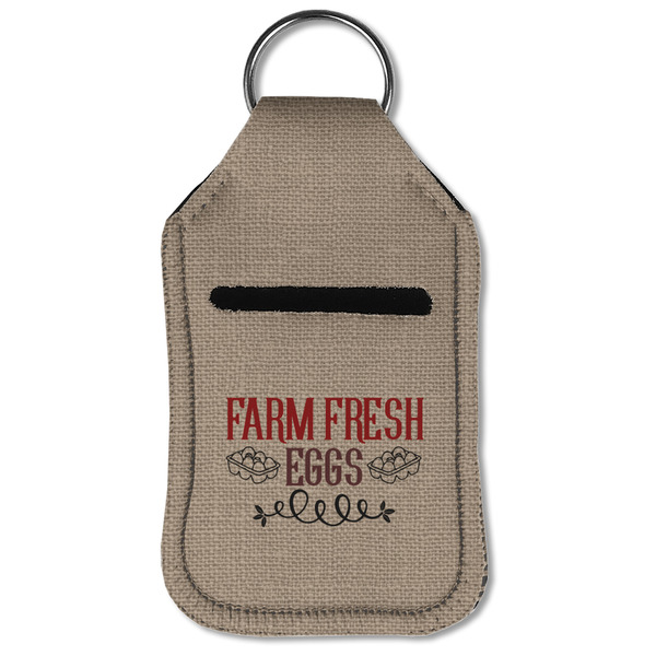 Farm Quotes Sanitizer Holder Keychain - Small (Front Flat)