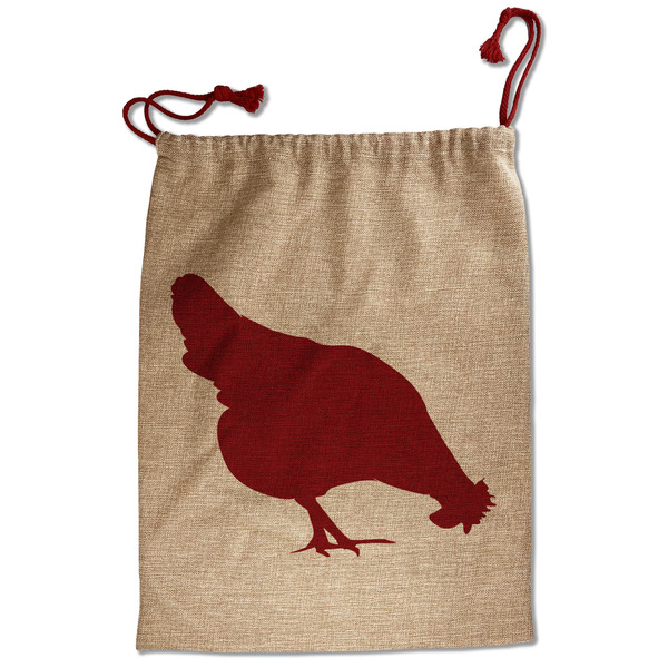 Farm Quotes Santa Bag - Front