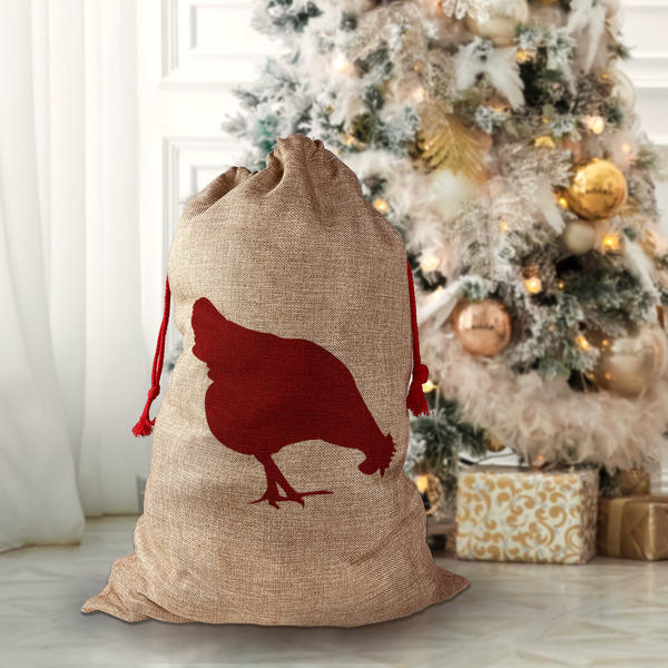 Farm Quotes Santa Bag - Lifestyle
