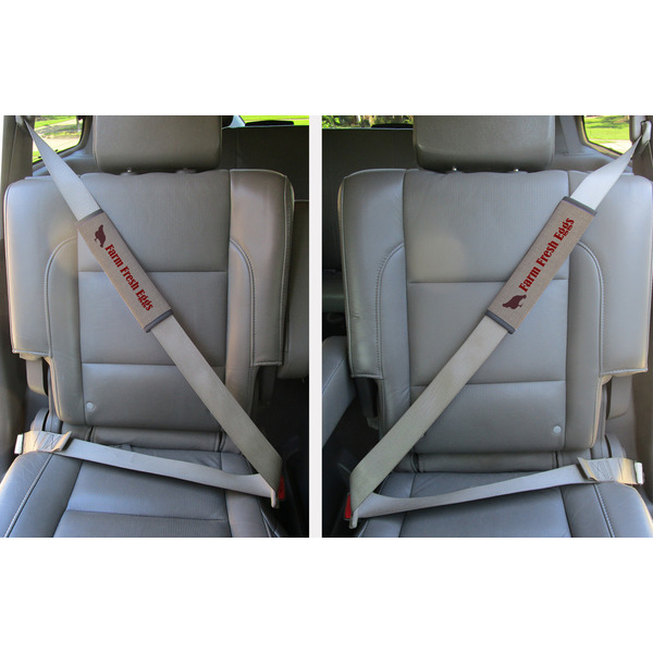 Farm Quotes Seat Belt Covers (Set of 2 - In the Car)
