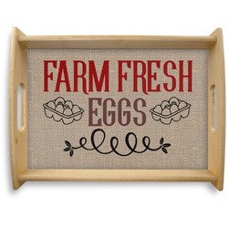 Farm Quotes Natural Wooden Tray - Large