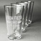 Farm Quotes Pint Glasses - Engraved (Set of 4)