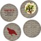 Farm Quotes Set of Lunch / Dinner Plates