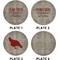 Farm Quotes Set of Lunch / Dinner Plates (Approval)
