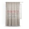 Farm Quotes Sheer Curtain